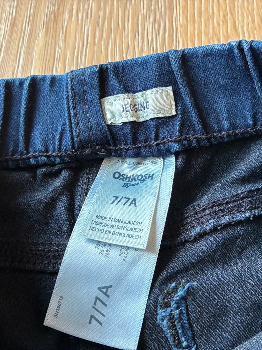 Oshkosh B’gosh Girls Jeggings Size 7 Medium Wash Oceana Wash